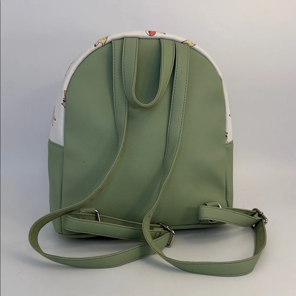 Pokemon Pikachu Kids‎ Backpack - Green and White